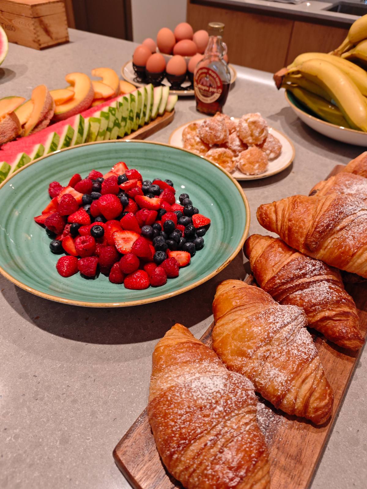 Breakfast buffet